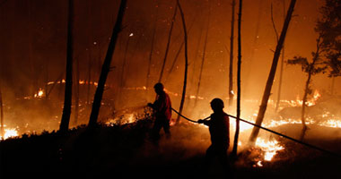 حرائق بالغابات الإسبانية يؤدى إلى إجلاء مئات الأشخاص