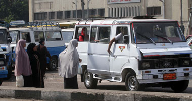 فض إضراب سائقى السرفيس برمسيس وعين شمس والعباسية والسيدة عائشة