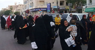 مسيرة بشوارع مطروح لمحو الأمية