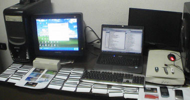 سرقة 10أجهزة كمبيوتر و13 شاشة lcd من مدرستين بدمياط
