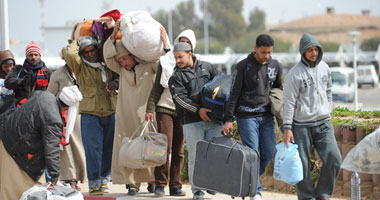 وصول الصيادين المحتجزين فى السجون الليبية لـ"برج مغيزل"