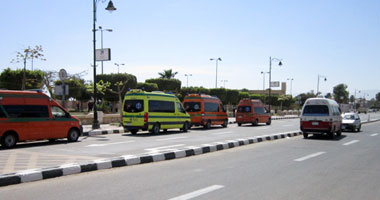 وزارة الصحة تدعم مرفق الإسعاف بالسويس بـ12 سيارة طبية مجهزة