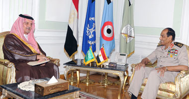 المشير طنطاوى يلتقى وزير الخارجية السعودى