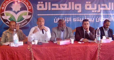 مؤتمر شعبى لإخوان دمياط لشرح أهداف "العدالة والحرية"