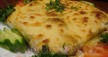 طريقة عمل المكرونة ببشاميل الدجاج