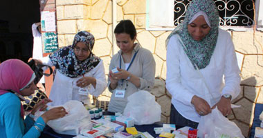قافلة طب الإسكندرية تعالج 2300 حالة مرضية بالوادى الجديد