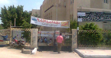 اعتصام مدرسى الأزهر المتعاقدين بالبحيرة
