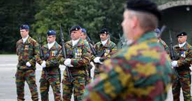 الحكومة البلجيكية تقرر خفض انتشار الجيش فى الشوارع حتى مايو المقبل