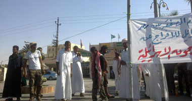 اعتصام لأهالى السجناء المصريين فى إسرائيل للإفراج عنهم