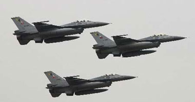 طائرات حربية تركية تقصف مواقع منظمة حزب العمال الكردستانى فى هكارى
