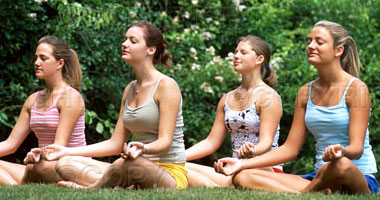 تدريب العقل والجسد والروح فى تمارين اليوجا
