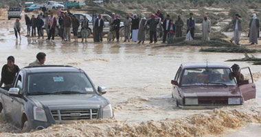 29 سيارة إغاثة لمنكوبى السيول بشمال سيناء
