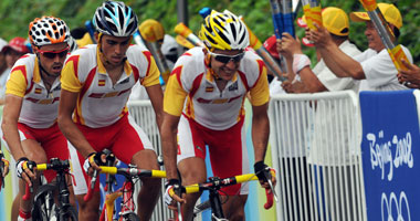 سانتشيز يحرز أول ميدالية ذهبية لأسبانيا فى سباق الدراجات