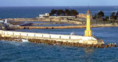 غلق بوغاز ميناء الإسكندرية نظرا لسوء الأحوال الجومائية