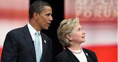 أوباما لهيلارى كلينتون قبل المناظرة الرئاسية: "كونى على طبيعتك"