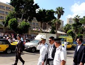 بالفيديو.. مدير أمن الإسكندرية يتفقد الخدمات الأمنية بمحيط الجامعة