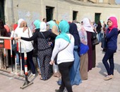 وقفة لطلاب "آثار القاهرة" اعتراضا على رفع درجات القبول بأقسام الكلية