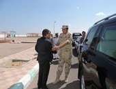 بالصور.. مدير أمن البحر الأحمر يزور القطاع العسكرى بالغردقة