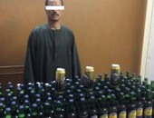 مباحث أسيوط تلقى القبض على فلاح بحوزته 119 زجاجة خمور‎
