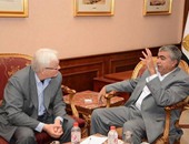 محافظ الإسكندرية يلتقى قنصل عام أمريكا