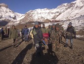 بالصور.. عاصفة ثلجية تضرب نيبال والعشرات فى عداد المفقودين