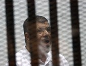 وصول مرسى لأكاديمية الشرطة لحضور جلسة محاكمته فى أحداث الاتحادية