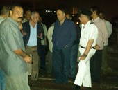 مساعد وزير الداخلية يتفقد قطار بنها بعد تعرضه للحريق