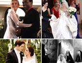 بالصور.. أشهر فساتين زفاف جميلات السينما العالمية فى أفلامهن.. كريستين ستيوارت فى آخر أجزاء "Twilight The".. كاثرين هيجل فى "Dresses 27".. وجوليا روبرتس فى "Runaway Bride" العروس الأكثر جاذبية