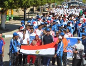 مهرجان للمشى بالوادى الجديد تحت شعار "الرياضة بسمة أمل"