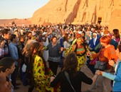 افتتاح قاعة كبار الزوار بمعبد أبوسمبل فى الاحتفال بتعامد الشمس