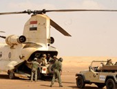 بالصور.. قوات التدخل السريع للجيش فى طريقها إلى شمال سيناء