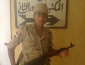 ننشر صور المجند علاء حسن شهيد قليوب فى أحداث تفجيرات العريش
