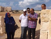 "رئيس الصيانة" يتفقد المواقع الأثرية بالإسكندرية لمتابعة أعمال ترميمها
