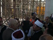 وزير الأوقاف يتابع أعمال الترميم بمسجد إبراهيم الدسوقى
