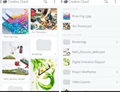 "أدوبى" تطلق تطبيق Creative Cloud للتخزين السحابى لمستخدمى الأندرويد