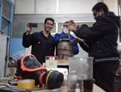 طلاب بهندسة حلوان يبتكرون جهازا لإنتاج الوقود من المخلفات الزراعية