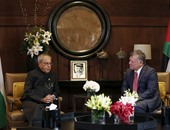 بالصور.. الرئيس الهندى يبدأ زيارة رسمية إلى الأردن