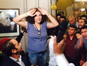 بالصور..مظاهرة فنية بـ"أوبرا دمنهور" لاستقبال الفنانة التونسية غالية بن على