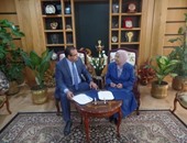 جامعة المنصورة توقع برتوكول تعاون مع المجلس القومى للمرأة بالدقهلية