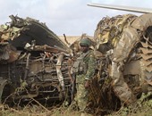 صور جديدة لهبوط طائرة مصرية اضطراريا فى الصومال ونجاة طاقمها