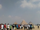 بالصور.. "Cairo runners"ينظم مسابقة للجرى بالأهرامات لزيادة الوعى الأثرى
