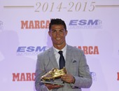 كريستيانو رونالدو يتوج بجائزة الحذاء الذهبى للمرة الرابعة فى تاريخه