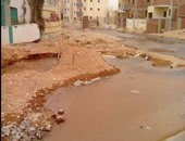 صحافة المواطن: بالصور.. المياه تغرق منازل مشروع "إبنى بيتك" بالمنطقة السابعة