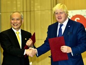 جونسون يشيد بابقاء اليابان على استثماراتها فى بريطانيا رغم بريكست