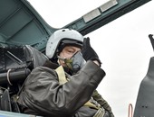بالصور.. الرئيس الأوكرانى يشارك فى اختبار مقاتلات "سوخوى 27"