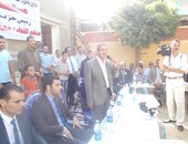 مرشح "مستقبل وطن" فى بنى سويف يطلق الحمام الزاجل ابتهاجا بحضور رئيس الحزب