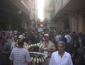 تشييع جنازة عقيد الشرطة بحضور محافظ المنوفية