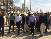 وزير البترول يتفقد مشروع إنتاج الإيثيلين بالإسكندرية بقيمة 1.9 مليار دولار