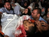 بالصور.. تشييع جثمان الشهيد الفلسطينى"يحيى عبد القادر" بغزة