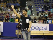 الفنان أحمد جمال يحيى حفل افتتاح البطولة العربية للسلة